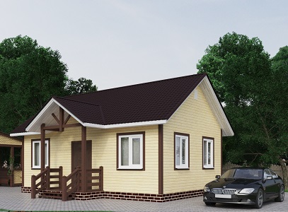 Купить дом 8 на 8 в Тихвине цена от 846775 руб